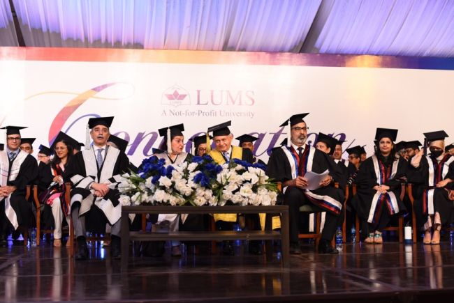 LUMS celebrates the commencement of the Class of 2022