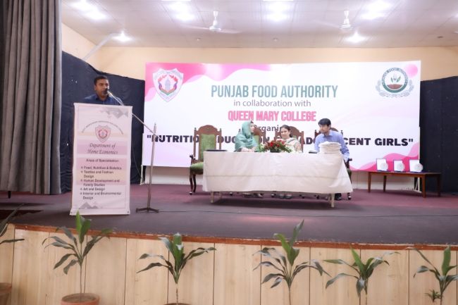 PFA sets up awareness camp for students at Queen Mary College